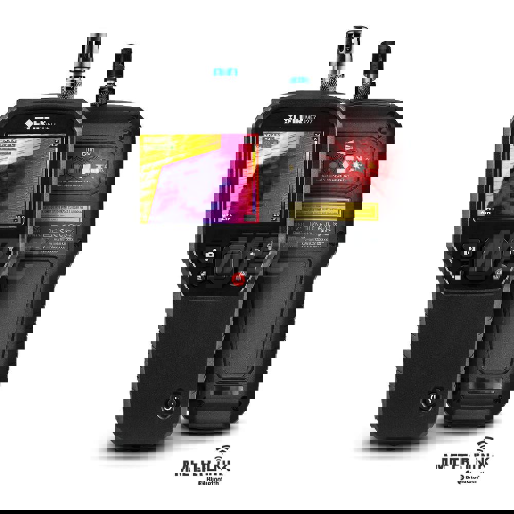 Moisture Meters & Analyzers; Product Type: Pin/Pinless Moisture Meter ; Accuracy: 12.5% ; Heat Source: Infrared ; Minimum Operating Temperature: -40F ; Maximum Operating Temperature: 1400F ; Maximum Relative Humidity: 100